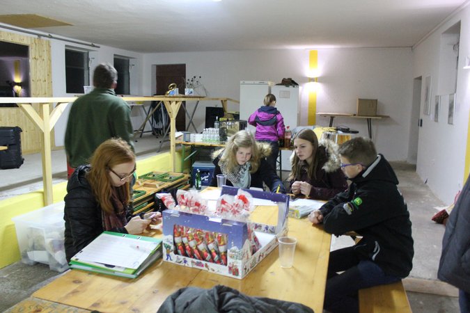 Projektmarathonabschluss und Nikolaussackerlfüllen LJ Zelking - Pöchlarn